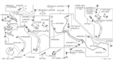 Diagram for 1997 Nissan Sentra Power Steering Hose - 49725-4B010