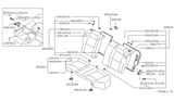 Diagram for 1995 Nissan 200SX Seat Cushion - 88300-1M340