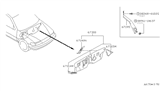 Diagram for 1995 Nissan 200SX Dash Panels - 67300-1M330