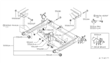 Diagram for 1998 Nissan 200SX Leaf Spring Bushing - 55045-4B000