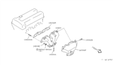 Diagram for 1998 Nissan Sentra Exhaust Manifold - 14004-0J200