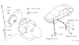 Diagram for 1999 Nissan Sentra Transmission Assembly - 310C0-35X61