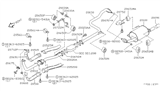 Diagram for 1998 Nissan Sentra Exhaust Pipe - 20030-9B400