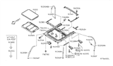 Diagram for 2005 Nissan Armada Body Mount Hole Plug - 74816-8J010