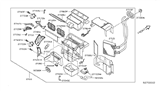 Diagram for 2007 Nissan Maxima Heater Core - 27140-7Y000