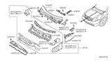 Diagram for Nissan Frontier Body Mount Hole Plug - 80874-0P000