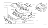 Diagram for 2004 Nissan Armada Body Mount Hole Plug - 80874-3Z600