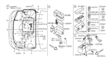 Diagram for 2004 Nissan Maxima Battery Terminal - 24340-7F003