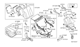 Diagram for 2007 Nissan Maxima Seat Cushion - 87300-ZK30B