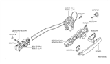 Diagram for 2007 Nissan Maxima Door Handle - 82606-ZK04A