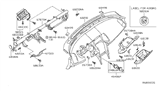 Diagram for 2008 Nissan Maxima Air Bag - 98515-ZK38A