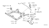 Diagram for 2008 Nissan Maxima Control Arm - 54501-7Y00A