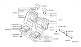 Diagram for 2007 Nissan Maxima Seat Cushion - 88355-7Y310