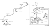 Diagram for Nissan Altima Shift Cable - 34935-8Y000