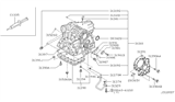 Diagram for Nissan Transmission Pan - 31390-1XE0A