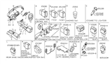 Diagram for 2007 Nissan Quest Headlight Switch - 25540-CB60A