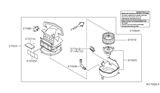 Diagram for 2006 Nissan Altima Blower Motor - 27225-7Y000