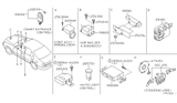 Diagram for Nissan Altima Transmitter - 28268-ZB700