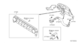 Diagram for 2006 Nissan Maxima A/C Switch - 27500-7Y010