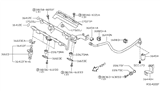 Diagram for 2005 Nissan Altima Fuel Injector O-Ring - 16618-7Y000