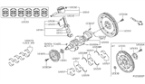 Diagram for 2004 Nissan Maxima Piston - A2010-7Y006