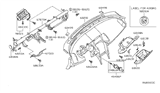 Diagram for 2004 Nissan Maxima Air Bag - 98515-7Y400