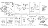 Diagram for 2013 Nissan Armada Steering Angle Sensor - 47945-AS500