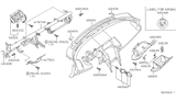 Diagram for 2004 Nissan Maxima Air Bag - 98515-7Y100