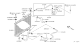 Diagram for 2007 Nissan Maxima Radiator - 21460-ZK30A