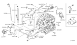 Diagram for Nissan Maxima Transmission Assembly - 31020-1XE0A