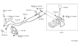 Diagram for Nissan Maxima Shift Cable - 34413-8Y000