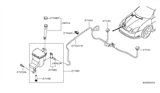 Diagram for 2006 Nissan Maxima Windshield Washer Nozzle - 28933-ZK30A