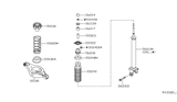 Diagram for Nissan Maxima Shock Absorber - 56210-7Y027