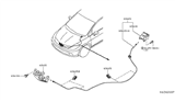 Diagram for Nissan Versa Hood Cable - 65620-EL00A