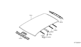 Diagram for Nissan Versa Hood Hinge - 73230-EL030