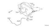 Diagram for Nissan Sentra Clutch Hose - 30856-1KA1A