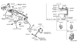 Diagram for Nissan Versa Hydraulic Hose - 46210-EM01B