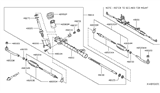 Diagram for 2010 Nissan Versa Rack And Pinion - 48001-EM30B