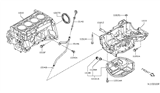 Diagram for Nissan Versa Oil Pan - 11110-EM30A