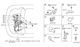 Diagram for 2007 Nissan Versa Battery Cable - 24080-EM35A