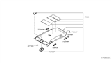 Diagram for Nissan Versa Dome Light - 96980-EL00A