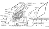 Diagram for 2015 Nissan Versa Body Mount Hole Plug - 80874-AX010