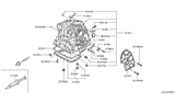 Diagram for Nissan Versa Oil Pan Gasket - 31397-1XB0A