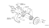 Diagram for 2009 Nissan Versa Wheel Hub - 40202-EM30A