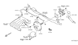 Diagram for 2007 Nissan Versa Brake Booster Vacuum Hose - 47401-EL000