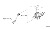 Diagram for 2010 Nissan Versa Intermediate Shaft - 48820-EM30A