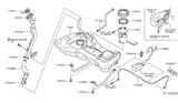 Diagram for 2008 Nissan Versa Gas Cap - 17251-EM31A