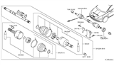 Diagram for 2007 Nissan Versa CV Joint - 39720-EW629