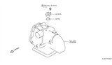 Diagram for 2014 Nissan Cube Speed Sensor - 32707-BN700