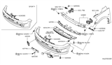 Diagram for 2010 Nissan Versa Bumper - FBM22-EM30J